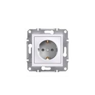 Schneider EPH2970221 Asfora Beyaz Çerçevesiz Topraklı Priz