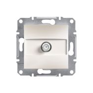 Schneider EPH3770123 Krem Asfora Çerçevesiz 1DB Uydu Sat Prizi
