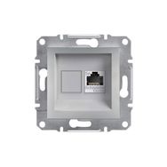 Schneider EPH4300161 Asfora Alüminyum Rj45 Tek Çıkışlı Telefon Prizi