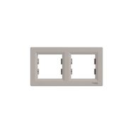 Schneider EPH5800269 Asfora Bronz 2'li Yatay Çerçeve