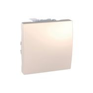 Schneider MGU3.201.25 Unica Top/Class 250V AC 10A 2 Modül Fildişi Külbütör Anahtarı
