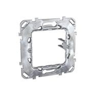 Schneider MGU7.002.GLS Unica 71x75x7 mm Tırnaklı Tekli Zamak Montaj Plakası