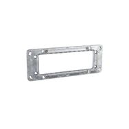 Schneider MGU7.106 Unica 185x70x6.2 6 Modül Zamak Montaj Plakası