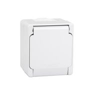 Schneider NML3100121 Nemliyer Beyaz Kapaklı Topraklı Priz
