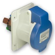 Schneider PKY16G423 Pratika 200-250V AC 3x16A 2P+E Monofaze IP44 Hızlı Bağlantılı Düz Makine Prizi