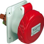 Schneider PKY32G734 Pratika 380-415V AC 4x32A 3P+E Trifaze IP67 Hızlı Bağlantılı Düz Makine Prizi