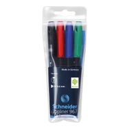 Schneider SCR102 Topliner 967 0.4 mm 4'lü Fiber Uçlu Kalem