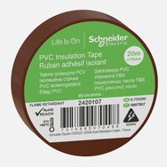 Schneider Thorsman 19 mm 20 mt Kahverengi İzole Bant