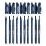 Schneider Topball 857 0.6 Uç 10'lu Set Siyah Roller Pen