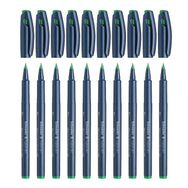 Schneider Topball 857 0.6 Uç 10'lu Set Yeşil Roller Pen