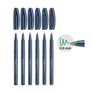 Schneider Topball 857 0.6 Uç 6'lı Set Roller Pen