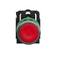 Schneider XB4-BW34B5 Korumalı Ledli Işıklı Kırmızı Buton