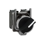 Schneider XB4BD25 1NA+1NK 22 mm 2 Konumlu Siyah Mandal Buton