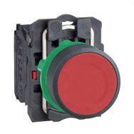 Schneider XB5-AA42 1NK Kırmızı Yaylı Buton