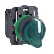 Schneider XB5-AK133M5 220V Ledli Yeşil Mandal Buton