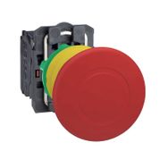 Schneider XB5-AS8445 40 mm Mantar Buton