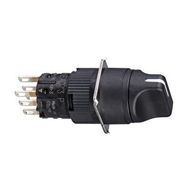 Schneider XB6EAD222P 16 mm 2 Konumlu Çıkık Kol Siyah Mandal Buton
