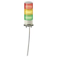Schneider XVGB3SW 60 mm 24V AC/DC Led Sabit Işıklı Kırmızı Sarı Yeşil IP42 Buzzer Monoblok Işıklı Kolon