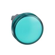 Schneider ZB4BV033 Entegre Led için 22 mm Yeşil Düz Lensli Pilot Işığı Başlığı