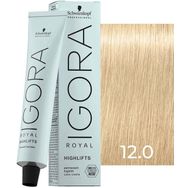 Schwarzkopf 12.0 Ultra Sarı Açıcı 60 ml Igora Royal Saç Boyası
