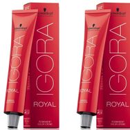 Schwarzkopf 2 Adet Igora Royal 8-65 Açık Kumral-Çikolata Altın Saç Boyası