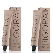 Schwarzkopf 2 Adet Igora Royal Absolutes 7-50 Kumral-Doğal Altın Saç Boyası