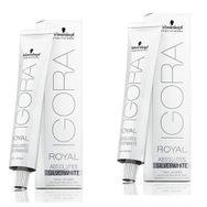 Schwarzkopf 2 Adet Igora Royal Absolutes Silverwhite Slate Grey Saç Boyası