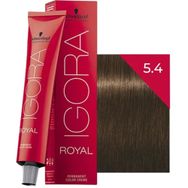 Schwarzkopf 5.4 Açık Kahve Bej 60 ml Igora Royal Saç Boyası