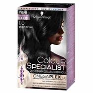 Schwarzkopf Colour Specialist 1-0 Derin Siyah 60 ml Saç Boyası