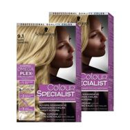 Schwarzkopf Colour Specialist 9.1 Sarı Sandre x2 Saç Boyası