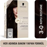 Schwarzkopf Creme Supreme Koyu Kestane 3.0 Saç Boyası