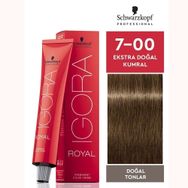 Schwarzkopf Igora 4 Adet Royal 7-00 Kumral Ekstra Doğal Saç Boyası
