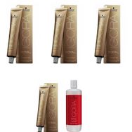 Schwarzkopf İgora 4 Adet Royal Absolutes 6-50 Koyu Kumral Doğal Altın Saç Boyası + 1 lt Oksidan