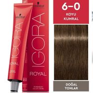 Schwarzkopf Igora 6-0 Koyu Sarı 60 ml Royal Saç Boyası