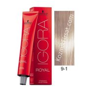 Schwarzkopf İgora 9.1 Küllü Sarı 60 ml Saç Boyası