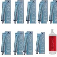 Schwarzkopf Igora 9 Adet Royal Highlifts 12-1 Özel Açıcı Sandre Saç Boyası + 1 lt Oksidan