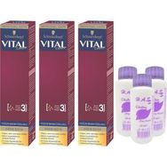Schwarzkopf Vital Colors 1-1 Gece Siyah 60 ml x 3 Adet Krem Saç Boyası
