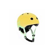 Scoot And Rıde Helmet Sarı Bebek Kaskı