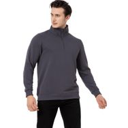 Scooter M1519TA Antrasit Yarım Fermuarlı Erkek Sweatshirt