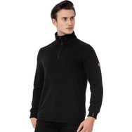 Scooter M1519TS Siyah Yarım Fermuarlı Erkek Sweatshirt