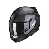 Scorpion Exo Tech Evo Carbon Siyah Çene Açılabilir Motosiklet Kaskı