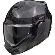 Scorpion Exo Tech Evo Onyx Carbon Siyah Çene Açılabilir Motosiklet Kaskı