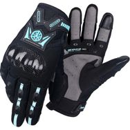Scoyco MC20W Mavi Siyah Carbon Dokunmatik Yazlik Kadin Motosiklet Eldiveni