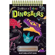 Scratch and Colour Dinosaurs