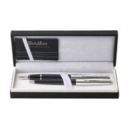 Scrikss 51 Tükenmez Kalem & Versatil Kalem Siyah Kristal Kutulu Set