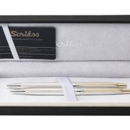 Scrikss 711L Venüs Gold Krom Hediyelik Kutusunda Versatil Kalem