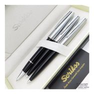 Scrikss 78 Metropolis Siyah Roller Tükenmez Versatil Kalem Seti