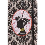 Scrikss A5 Çizgisiz Notelook Paris Siyah Kadife Defter