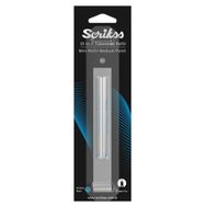 Scrikss D1 Refil Medium Kısa Mavi Blister Tükenmez