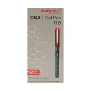 Scrikss Dna Kırmızı 0.5 mm 12'li Jel Tükenmez Kalem